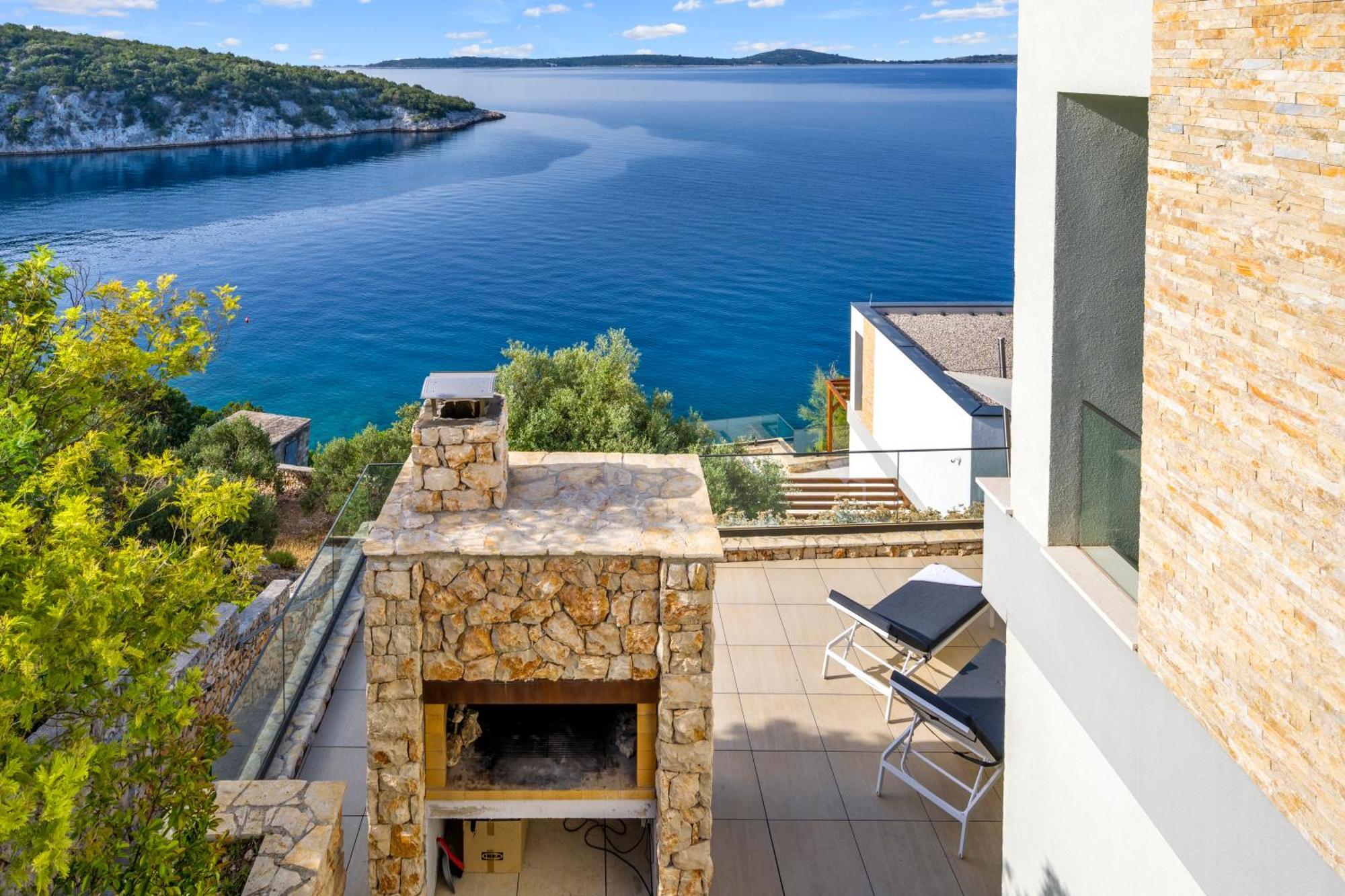 Villa Lonely Place Vinisce Exterior photo