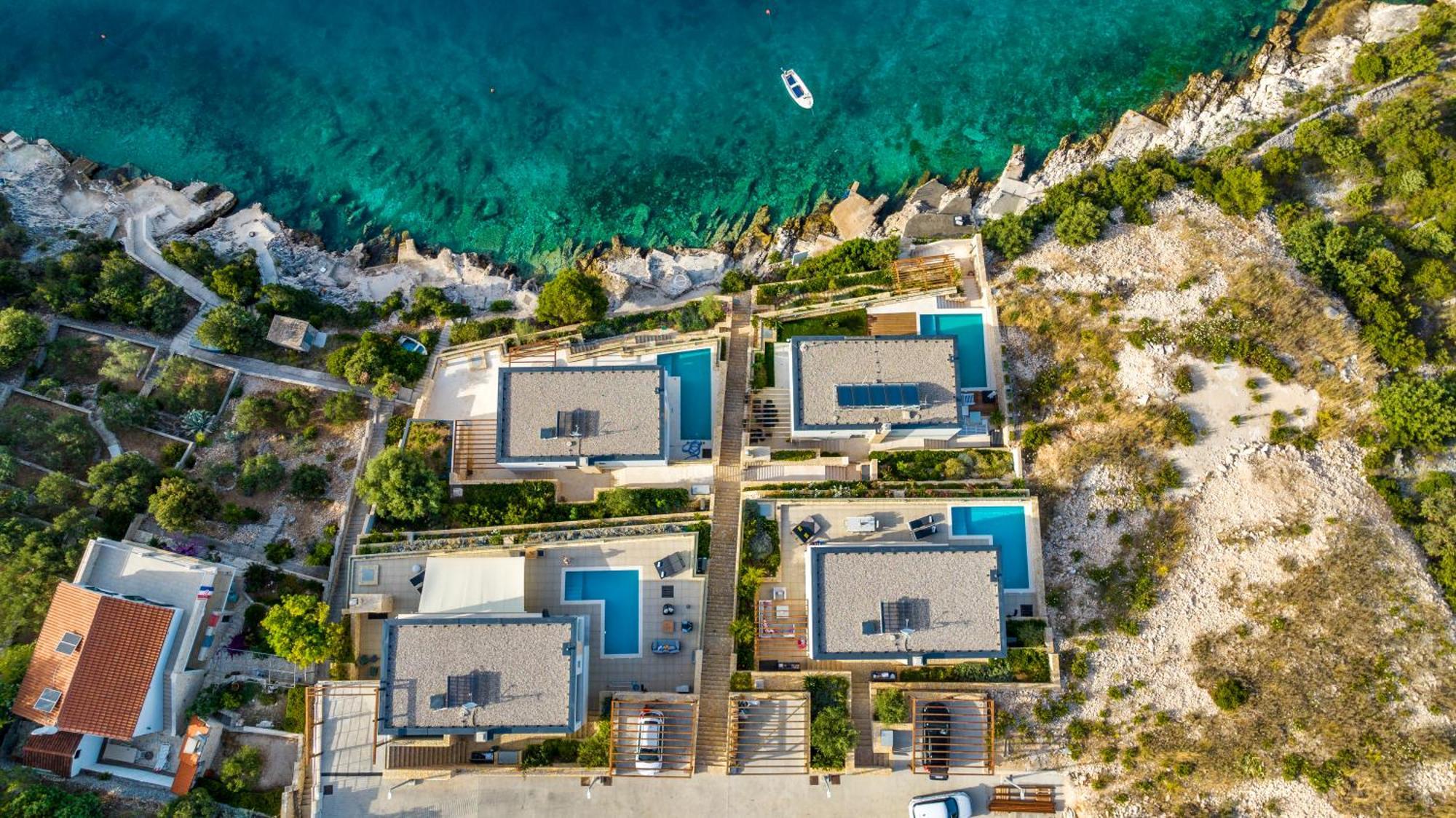 Villa Lonely Place Vinisce Exterior photo